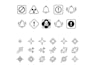 design unique modern custom icon sets with editable stroke